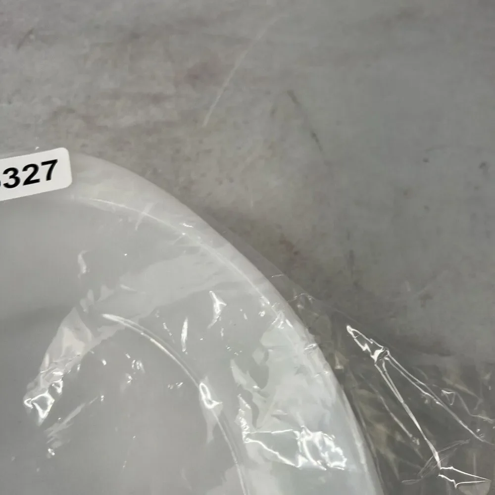 Vintage GlassBake Green Daisy Divided‎ Casserole Dish Milk Glass 12”